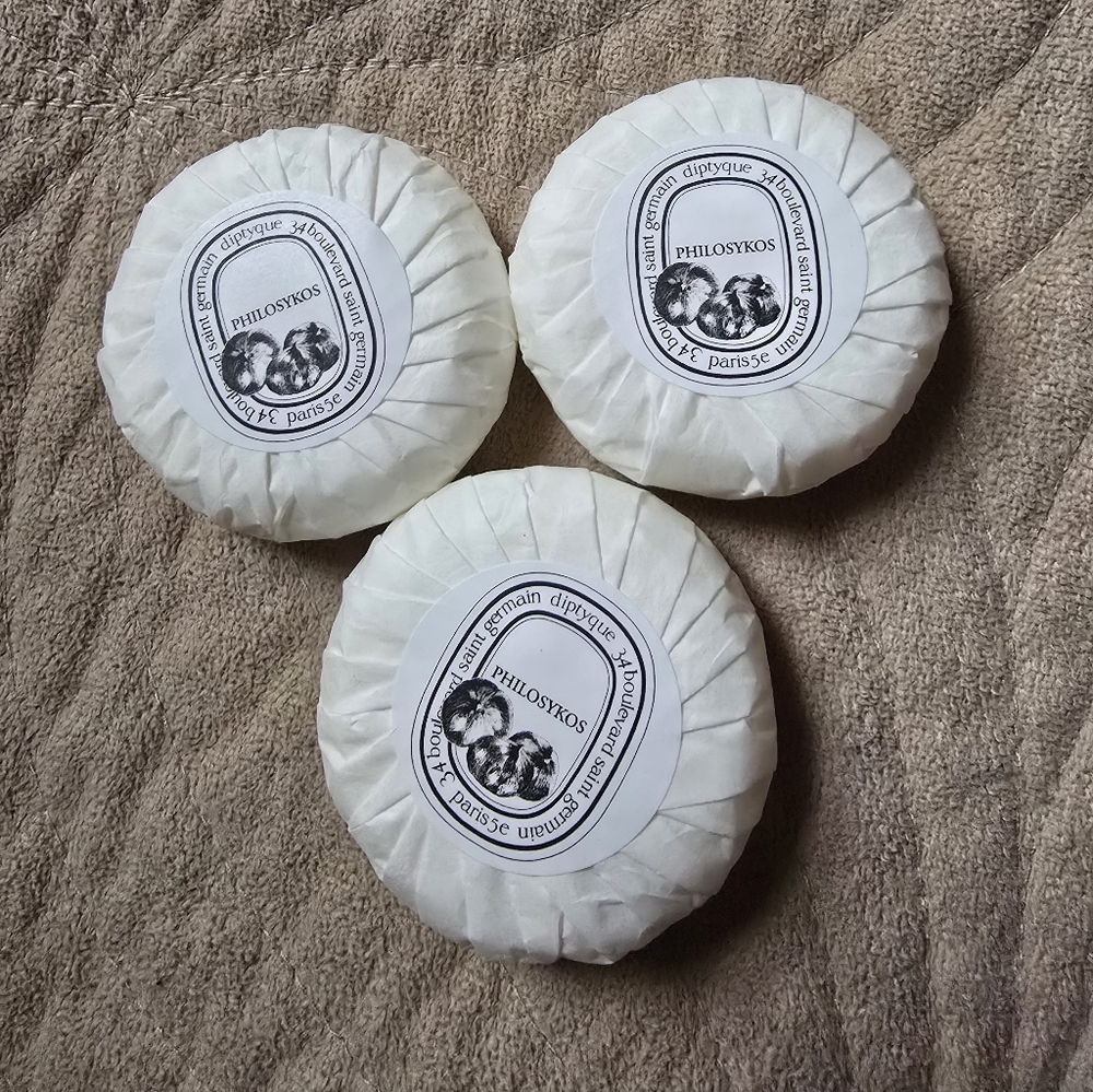Diptyque Philosykos Bar Soap Set of 3 - Picture 6 of 7